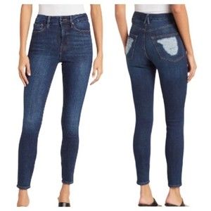 Good American High Rise Jeans - Dark Blue